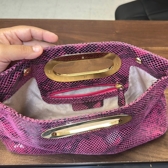 Michael Kors Evening Clutch Bag snakeskin - Picture 3 of 6